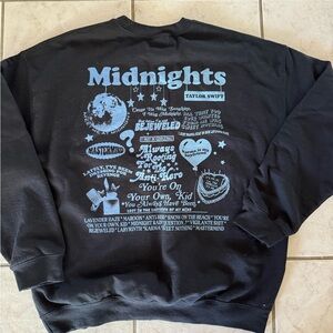 Fan made midnights sweatshirt